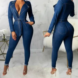 Carina Denim Jumpsuit
