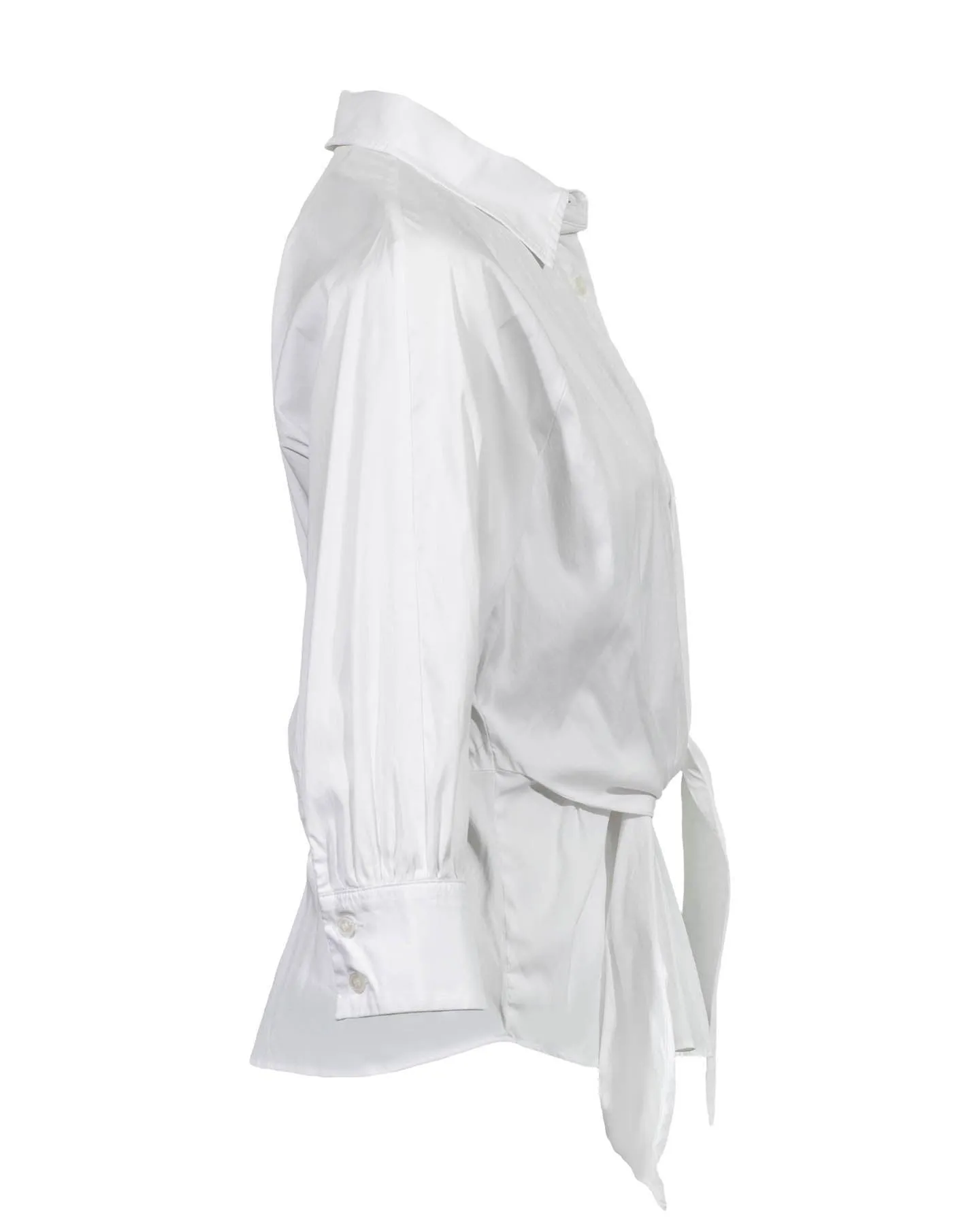 Front Knot Shirt Blouse