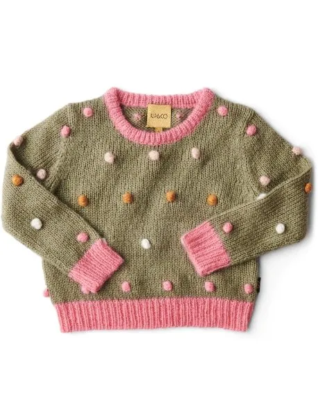 Kip & Co Dotty Spotty Knit Sweater