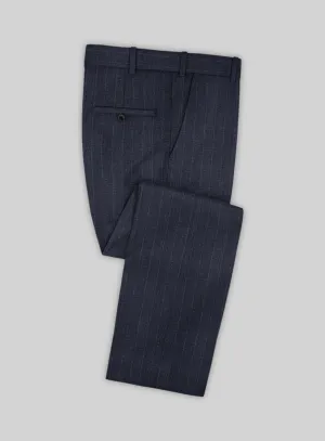 Napolean Como Bar Dark Blue Wool Pants
