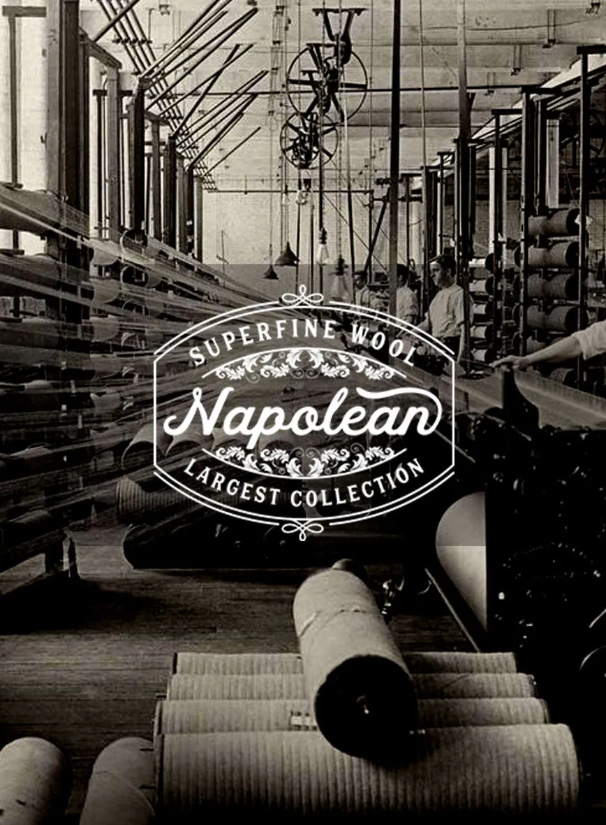 Napolean Como Bar Dark Blue Wool Pants