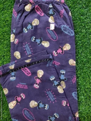 Purple Guff Cotton Lounge Pant Pajama PJ09