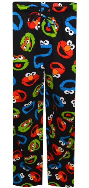 Sesame Street Elmo, Cookie Monster, Oscar Lounge Pants