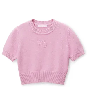 Short Sleeve Cropped Pullover
