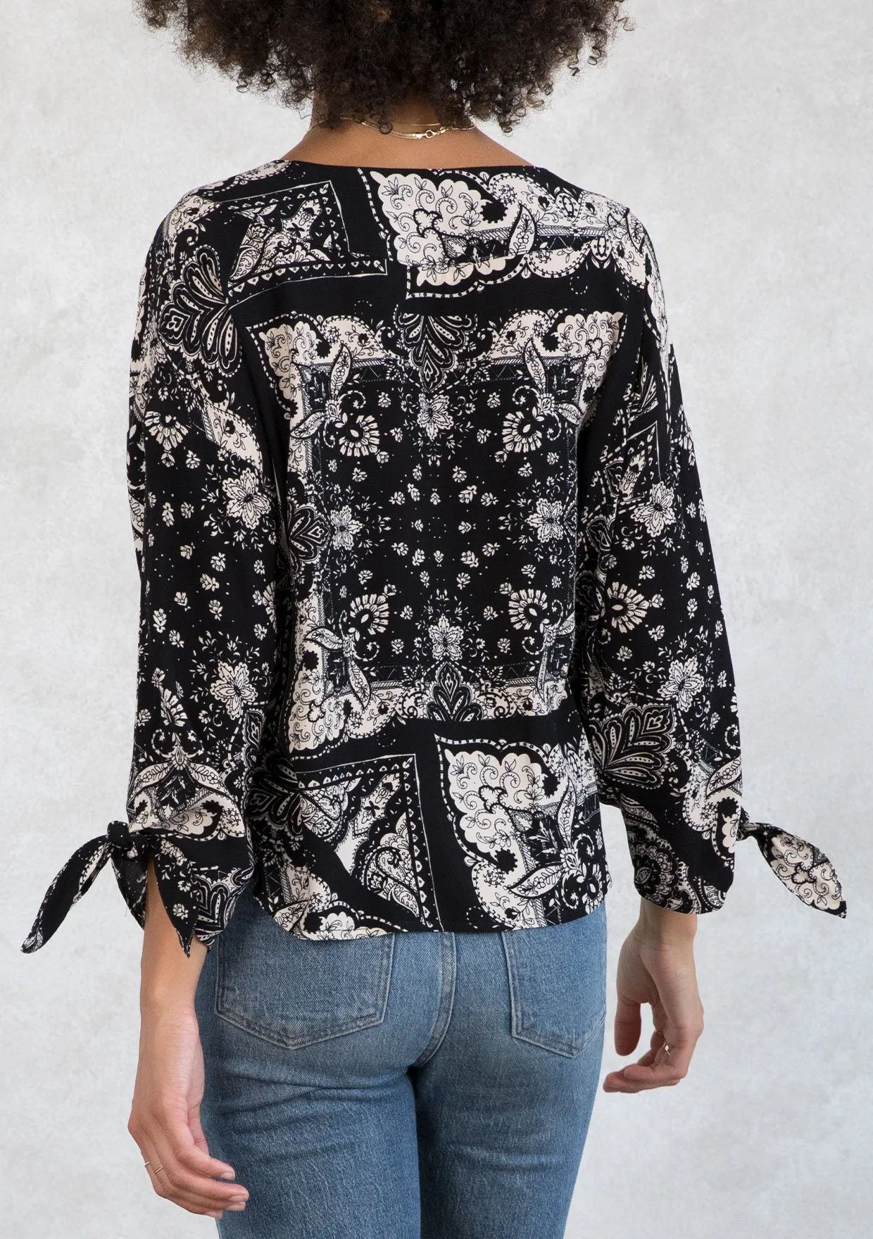 Simone Button Up Top