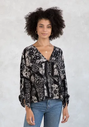 Simone Button Up Top